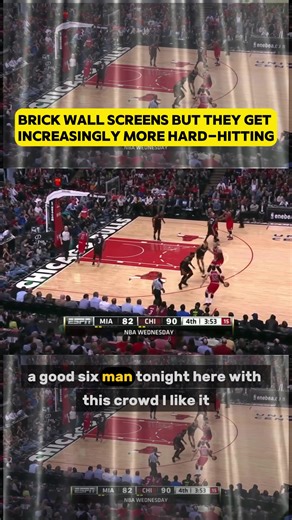 Brick wall screens but they get increasingly more hard-hitting #nba #brick #screens #increasingly #hitting