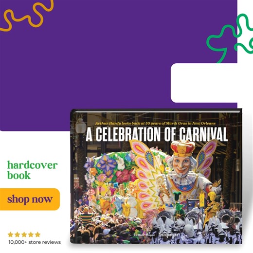 MARDI GRAS FANS, stop scrolling! Relive 50 years of Mardi Gras in New...