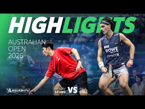 🇭🇰 Leung v Coll 🇳🇿 | Australian Open 2026 | ROUND 2 HIGHLIGHTS