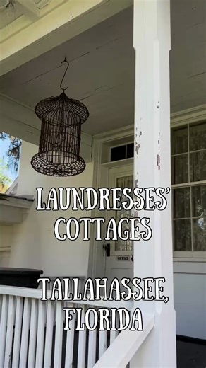 The Girls’ Cottage and the Laundry Cottage still stand at Goodwood Plantation. They once housed the Irish laundresses who worked for Fanny Tiers during her years at the estate. Fanny Tiers was a widow from New Jersey who had purchased Goodwood in 1911 as her winter home, a year after the passing of her husband Alexander Tiers. She modernized the estate with electricity and indoor plumbing. She added a carriage house, stables, guest cottages, servant quarters, and a water tower. The women lived i