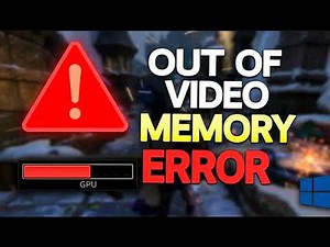 How to fix Hogwarts Legacy Out of video memory error on Windows