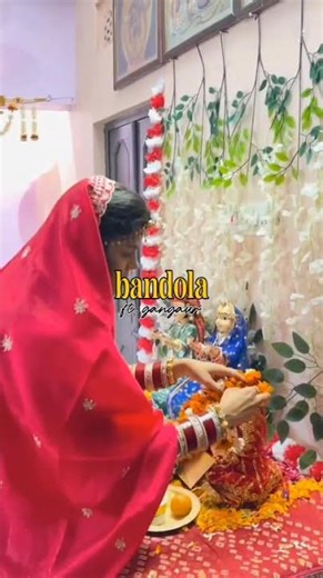Bandola ft. Gangaur 🌸 | Celebrating with my Sakhiya ✨ #Gangaur2026
