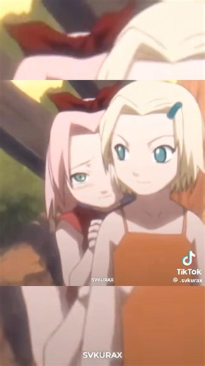 They have the best friendship #sakura #inoyamanaka #narutoshippuden #naruto #viralvideo #fypシ゚viral