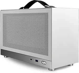 Empowered PC LAN Gaming Desktop (8.1L Small & Light, RTX 5070 Ti 16GB, Intel 24-Core Ultra 9 285K, 32GB DDR5 RAM, 2TB Gen4 NVMe SSD, WiFi 6E + BT, Windows 11 Pro) Best Mini ITX SFF Computer (White)