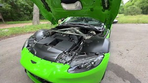 Driving experience inside an Aston Martin Vantage