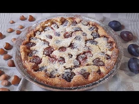 Clafoutis aux prunes super facile #334
