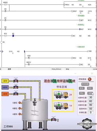 Programación PLC #education #technology #plc #abb #mitsubishi | Acttech Tecnología del Plastico