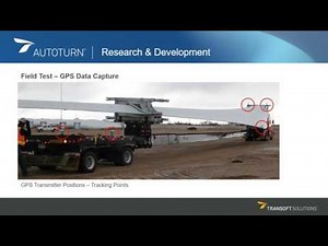 AutoTURN Pro - Swept Path Analysis 4 Vehicle Circulation 3D and Wind Turbine Transport