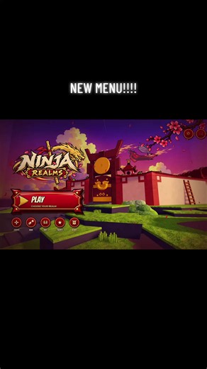 Ninja Realms new menu and logo - Lego Ninjago update