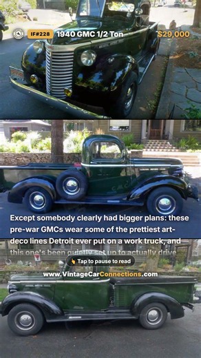 Prettiest Truck Detroit Ever Built? 1940 GMC ½-Ton | Internet Find #228 #Shorts