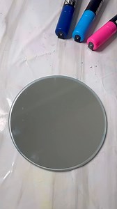 1M views · 6.6K reactions | Craft Idea! ✨ Let’s Paint a Mirror using Paint Markers! 爵 #artistomg #diy #inspiration | Gaspi - Artist Oh My God | Facebook