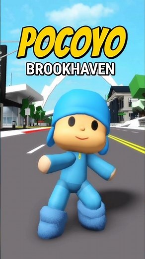 Cara Membuat POCOYO Di Brookhaven #roblox #badrolblox