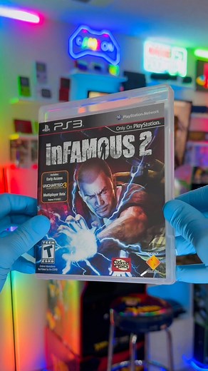Infamous 2 | June 7, 2011 | PlayStation 3 . . . #Infamous2 #Infamous2PS3 #InfamousPS3 #Infamous2Game #InfamousGame #PlayStation #PlayStation3 #PS3 #PS3Gaming #PS3Games #PS3GamePlay #PS3Collection #PlayStation3Collection #VideoGameCollection #OldGames #RetroGaming #RetroGames #VintageGames #GameCollector #GameCollection #GameRoom #GameRoomSetup #GamingSetup #90skids #2000sKids #RGBLights | Next Level Collecting