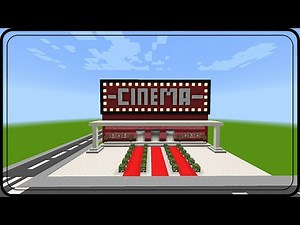 [MINECRAFT] A melhor forma de construir um cinema🎥