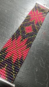 Beaded Loom Bracelet - Etsy Canada