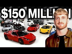 Sneak Peek Inside Logan Paul's 2025 CRAZY Car Collection