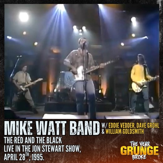 49K views · 1K reactions | MIKE WATT BAND - The Red And The Black,...