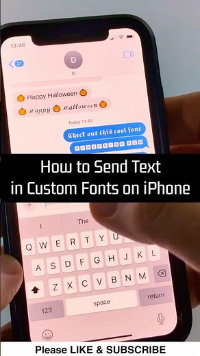 How to Send Text in Custom Fonts on iPhone