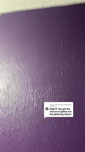 Replying to @advanced.citizenship yall need to just embrace that folks can do what they want and just be happy with it. There is no glitter grit on the walls, just feels like texture. Let me be happy with my home and you be on your way. Thank you and God Bless.