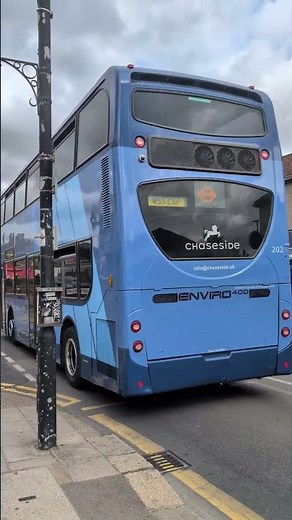 Epic blue bus