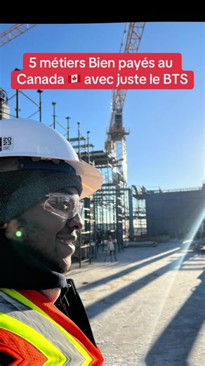 5 métiers bien payés au Canada avec BTS