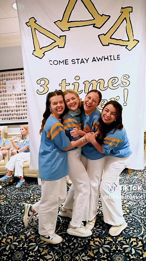 Celebrate Open House with Baylor Tri Delta Sorority