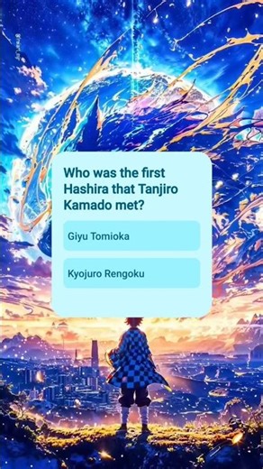 Demon Slayer Quiz 🔥 Only true fans know this! #demonslayer #kimetsunoyaiba #quiz #shorts
