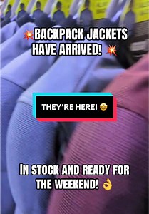 Backpack Jackets Now Available for Weekend Adventures
