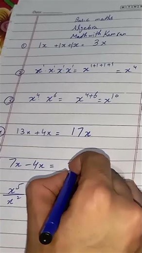 Learn Algebra Fast ⚡ | Quick Tricks You Must Know #education,