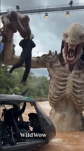 Would You Let a Monster “Eat” You? 😳🎬 #shorts #series #monster #themonsterproject #monsterslayer