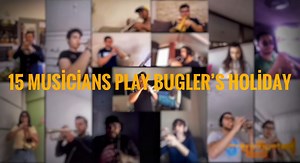 6.6K views · 164 reactions | 15 Musicians Play Bugler’s Holiday...