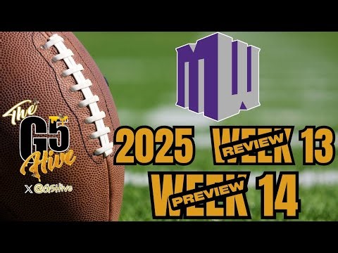 G5 College Football Mountain West Conference 2025 Week 13 Review & Week 14 Preview