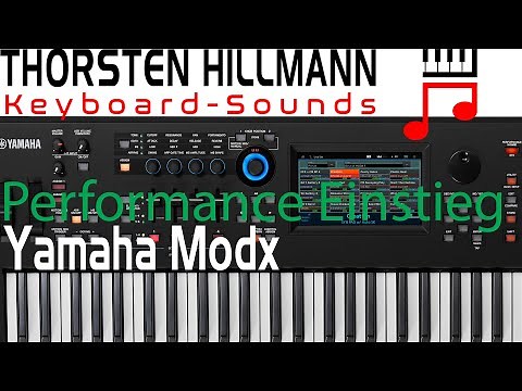 Beginner Tutorial Yamaha Modx Performance in general