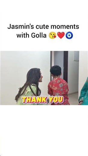 Jasmin with her cute little golla 😘❤️🧿 #jasly #jasminbhasin #alygoni #reels #bollywood #bhartisingh