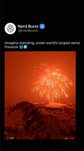 This Was the World’s Largest Firework Ever! | Guinness World Record