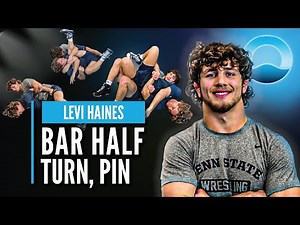NCAA wrestling champ shows brutal pinning technique - Levi Haines