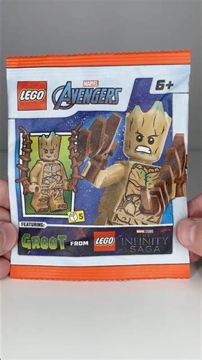 LEGO Groot Minifigure is INSANELY Detailed #lego #marvel #shorts #guardiansofthegalaxy #groot
