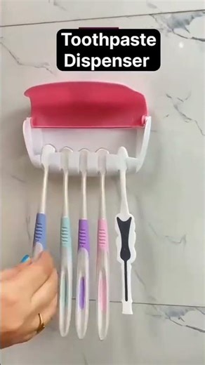 best toothpaste dispenser automatic toothpaste dispenser#shortvideo#kitchen
