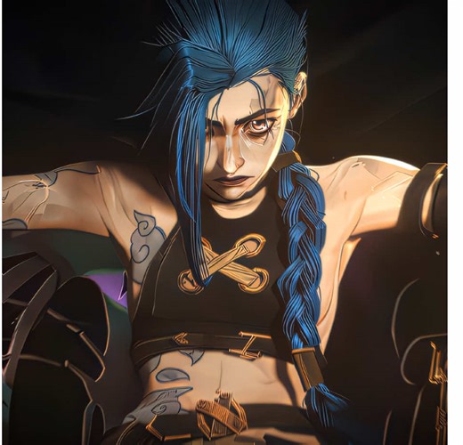 😮💨 #arcane #jinx #powder #arcaneedit #edit