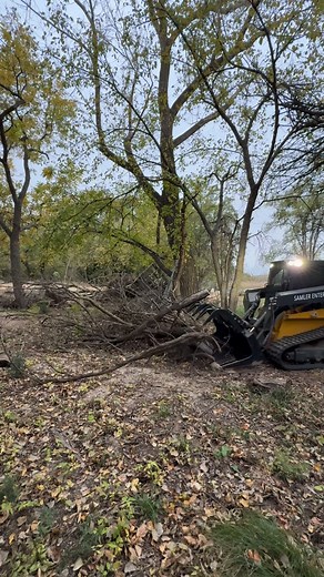 175 reactions | Stacking trees! Services included but not limited to forestry mulching, brush mowing, tree trimming, grading, gravel driveway install/maintenance, and much more! ☎️ Call or text 402-714-0427 for a quote. | Samler Enterprises LLC | Facebook