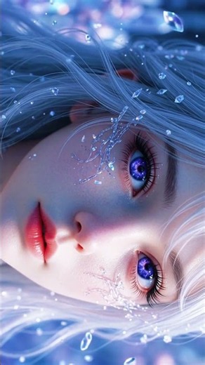 Crystal Stardust | Original Anime Live Wallpaper 4K 💎❄️