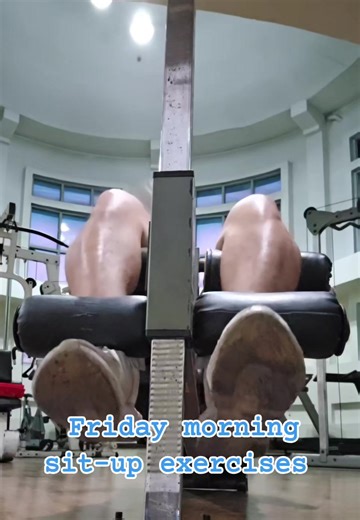 Sit-up exercises for flat stomach and strong body.