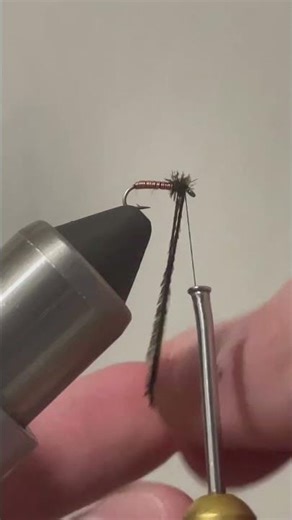 Tying a Brassie #flytying #shorts