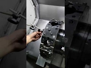 how to chack cnc machine turret alignment || lmw ll20tm turret alignment done by gitanjali tech