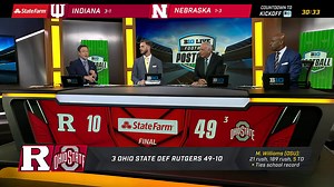 It was a passionate ending during the Ohio State/Rutgers game. Jake Butt, Gerry DiNardo and Howard Griffith discuss what they saw during the fake punt that heightened emotions. | Big Ten Network