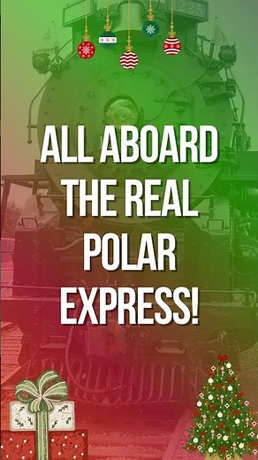 All Aboard The REAL Polar Express!