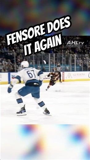 Domenick Fensore GOAL ties it vs. Colorado Eagles