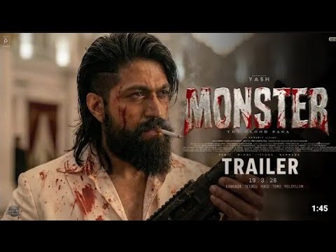 Monster - Official Trailer | Rocking Star Yash | Deepika Padukone | New Movie Trailer | FanMade AI