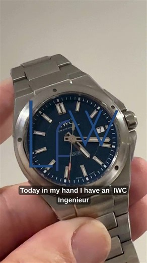 Laurent Fine Watches on Instagram: "IWC Ingenieur with Ref IW323909 from 2016. Full set in mint condition. The company was founded in 1841 by Florentine A. Jones in the small town of Rummey in the United States. When he turned 14, Jones moved to Boston to work with watchmakers and then move again in 1868 to Schaffhausen. His goal was to make cheap pocket watches for the US market using the industrial techniques. In 1869, he signed a lease with Johann Heinrich Moser where 2 years later the first 