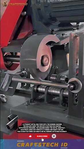 Automatic Metal Rod Bending Machine | Precision Industrial Forming #industrialmachine